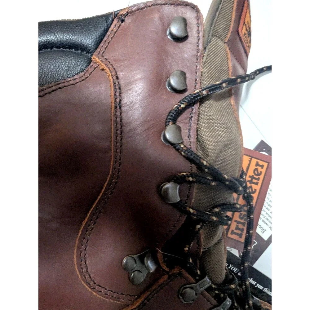Irish Setter Men's Outdoor/Hunting Boots 14D Big Brown Style 898 VTG NWT